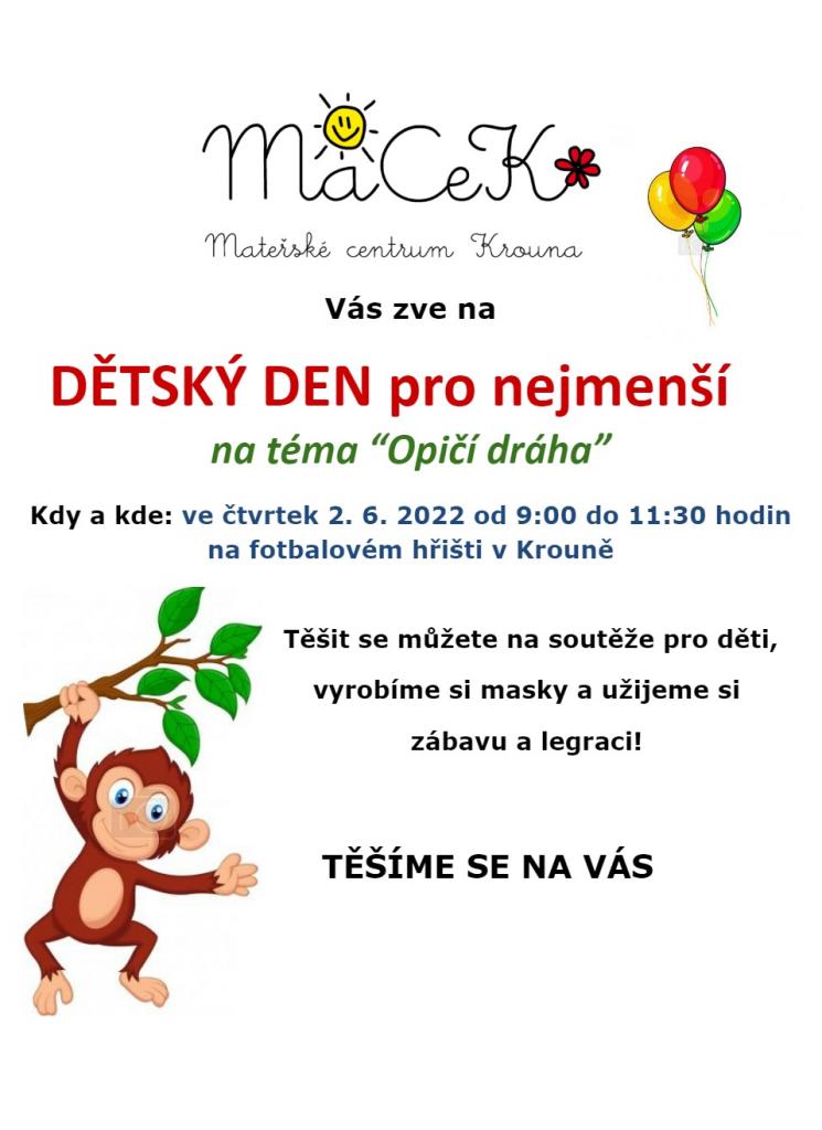 Dětský den pro nejmenší 2022