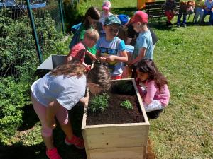 "Malý zahradníček" v MŠ Krouna