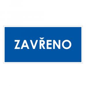 Zavřeno