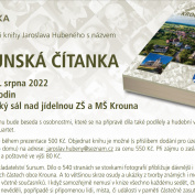 Pozvánka na prezentaci knihy Jaroslava Hubeného s názvem KROUNSKÁ ČÍTANKA
